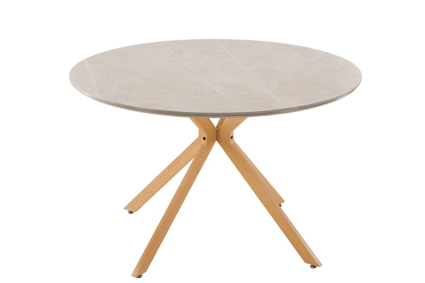 MATBORD PIAZZA Spraystone ⌀120 cm-Grå