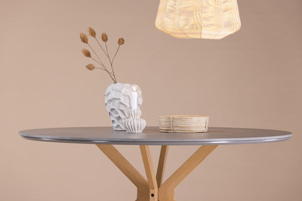MATBORD PIAZZA Spraystone ⌀120 cm-Grå