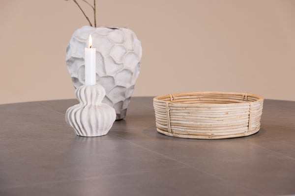 MATBORD PIAZZA Spraystone ⌀120 cm-Grå