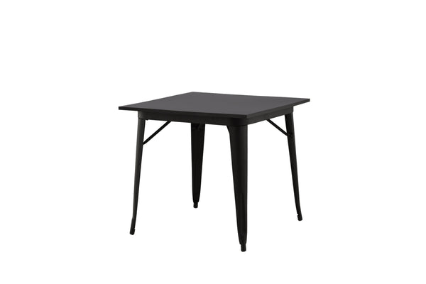 MATBORD TEMPE MDF 80x80 cm-Svart
