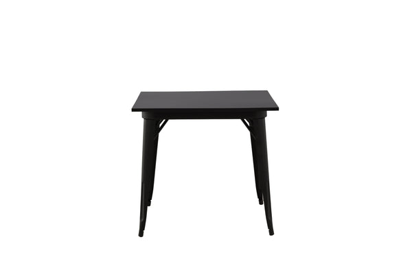 MATBORD TEMPE MDF 80x80 cm-Svart