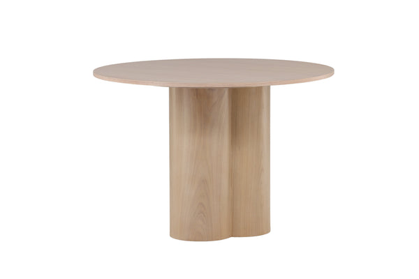 Matbord OLIVIA MDF ⌀110 Vitputsad