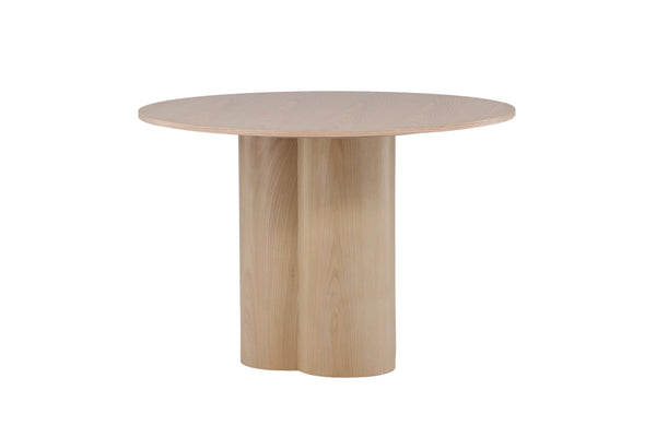Matbord OLIVIA MDF ⌀110 Vitputsad