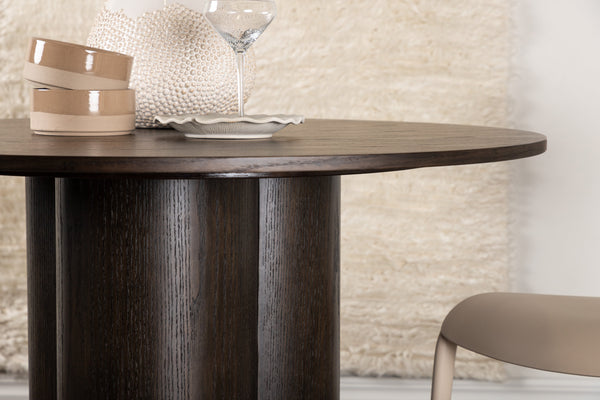 Matbord OLIVIA MDF ⌀110 Mocca