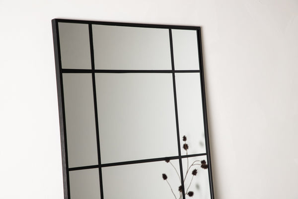 Spegel LAKE Glas 90*180 Svart