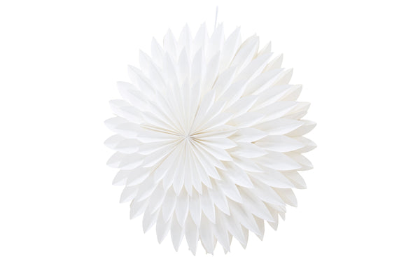 Taklampa STORLIEN Papper E14 ⌀80-Vit