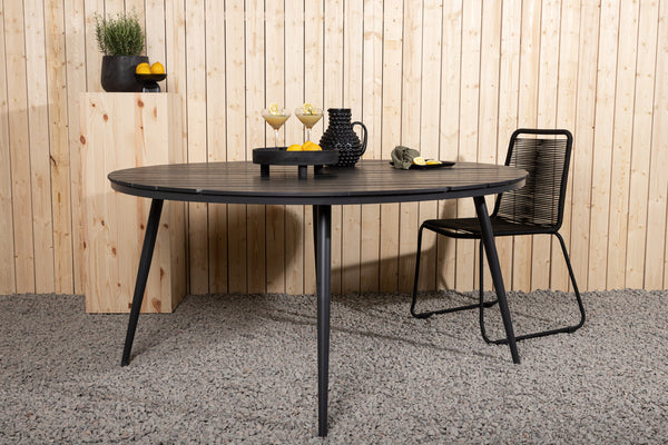 Runda Matbord BREAK Aintwood Ø150 Svart