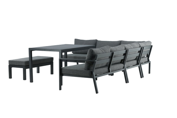 Hörngrupper RAMOS Aluminium Svart