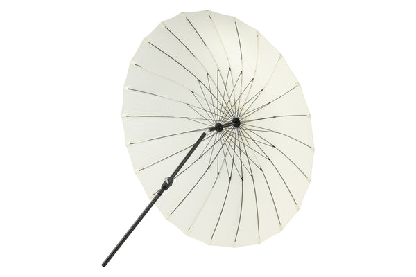 Sonnenschirm PALMETTO Aluminium ⌀270 Weiß