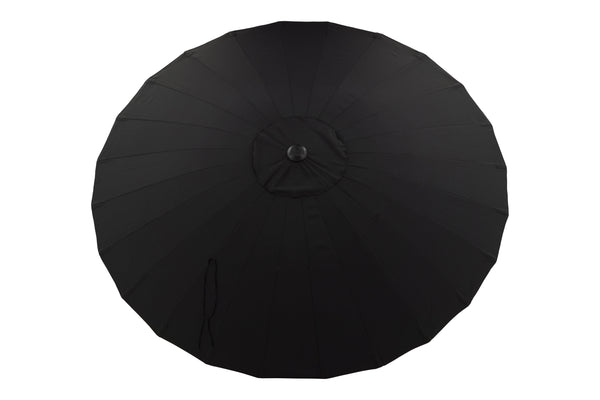 Parasoll PALMETTO Aluminium ⌀270 Svart