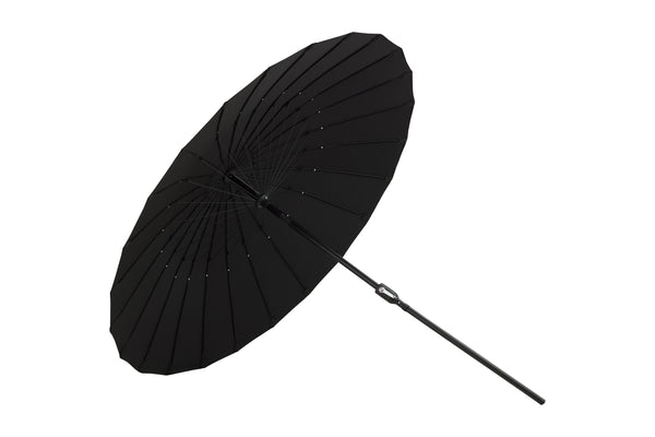 Parasoll PALMETTO Aluminium ⌀270 Svart