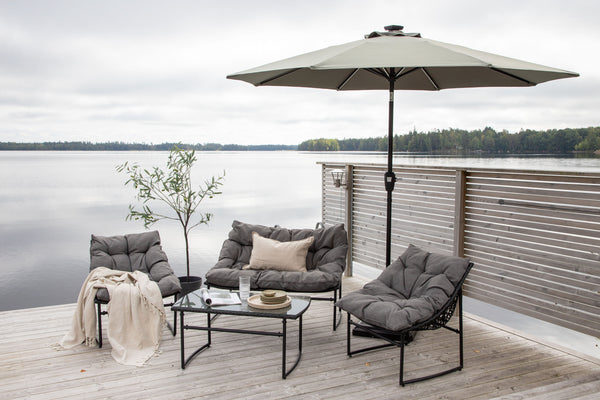 Parasol SABAL Aluminum ⌀270 Grey