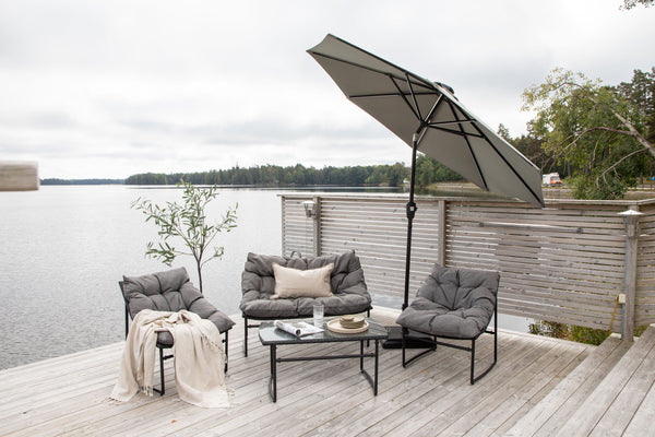 Parasol SABAL Aluminum ⌀270 Grey