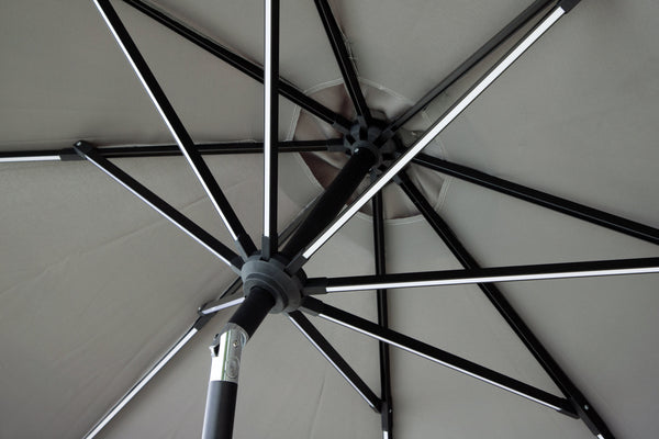 Parasol SABAL Aluminum ⌀270 Grey
