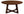 Soffbord HELLERUP MDF Ø75x36 cm Brun