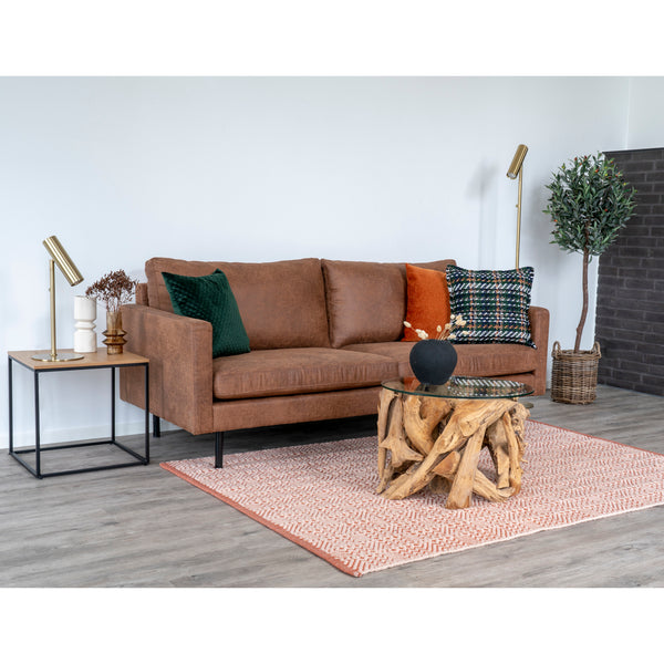 Soffbord GRAND CANYON Teak Ø60x40 cm Natur