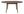 Utdragbar Matbord METZ Oljad ek Ø118x118-158x75 Natur