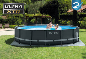 INTEX Ultra XTR Frame Simbassäng ⌀488 x 122 cm