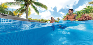 INTEX Ultra XTR Frame Simbassäng 975 x 488 x 132 cm