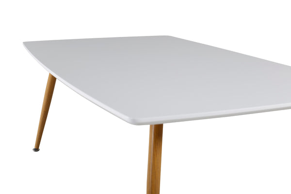 Soffbord PLAZA 70x120cm-MDF Vit