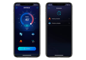 INTEX Uppblåsbar Jacuzzi Greywood Deluxe 6 Personer