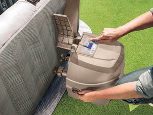 INTEX Uppblåsbart Spa | Chevron Deluxe för 4 personer