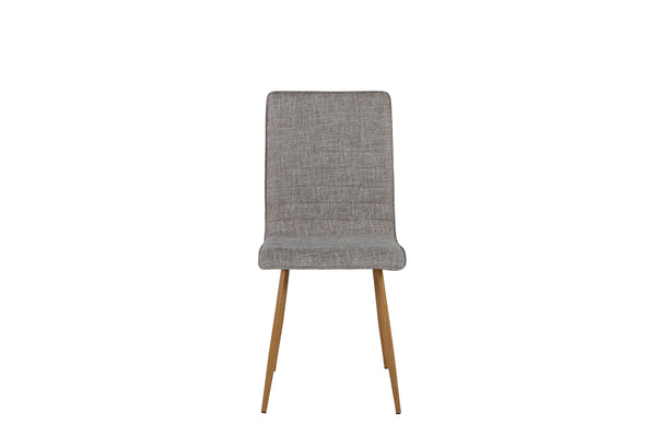 Matstolar WINDU Linen 92x41x52cm Ljusgrå-2st