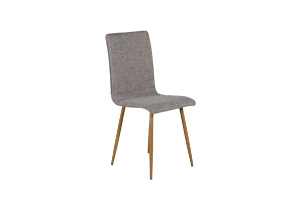 Matstolar WINDU Linen 92x41x52cm Ljusgrå-2st
