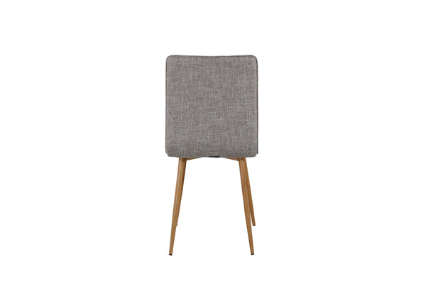 Matstolar WINDU Linen 92x41x52cm Ljusgrå-2st