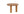 Couchtisch DUXBURY ⌀60cm-Gummiholz