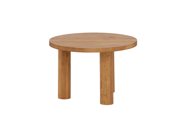 Couchtisch DUXBURY ⌀60cm-Gummiholz