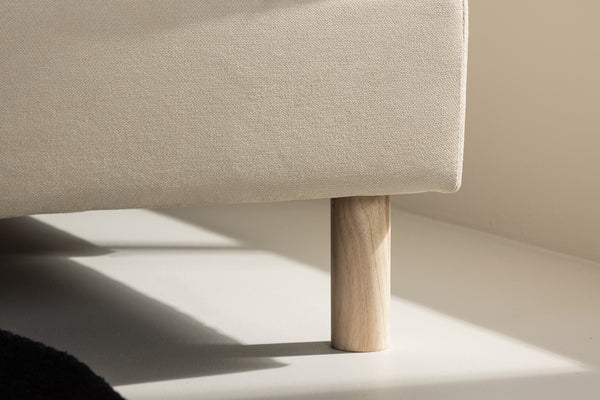 Schäslongsoffa ZERO Polyester Beige