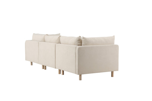Schäslongsoffa ZERO Polyester Beige
