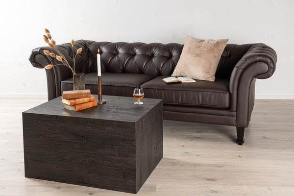 ÄTRAN 3-Sits Soffa PU Brun