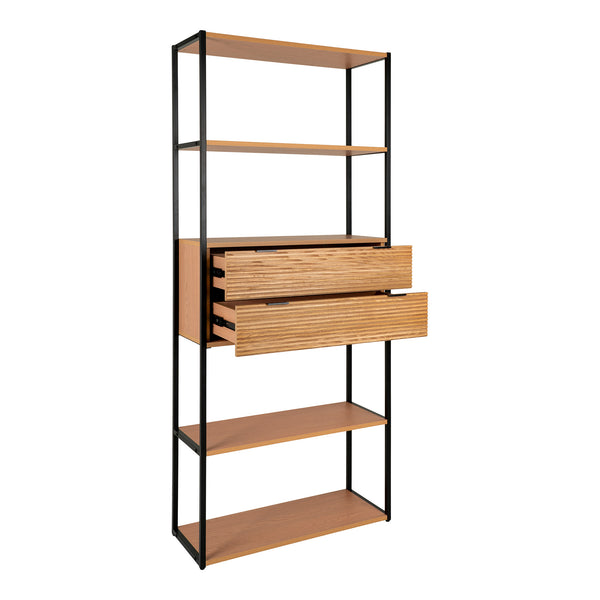 Regale MINATO Eschenfurnier 190x40-Natur