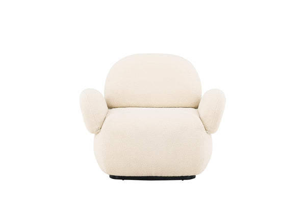 Fåtöljer SEVILLA Chenille Beige