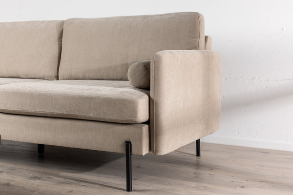 3-Sits Soffa ANTIBES Polyester Beige