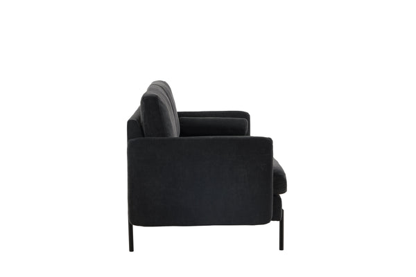 ANTIBES 3-Sitzer-Sofa Dunkelgrau