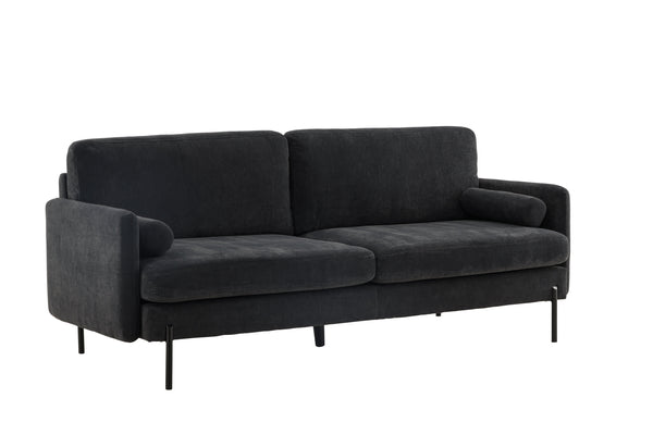 ANTIBES 3-Sitzer-Sofa Dunkelgrau