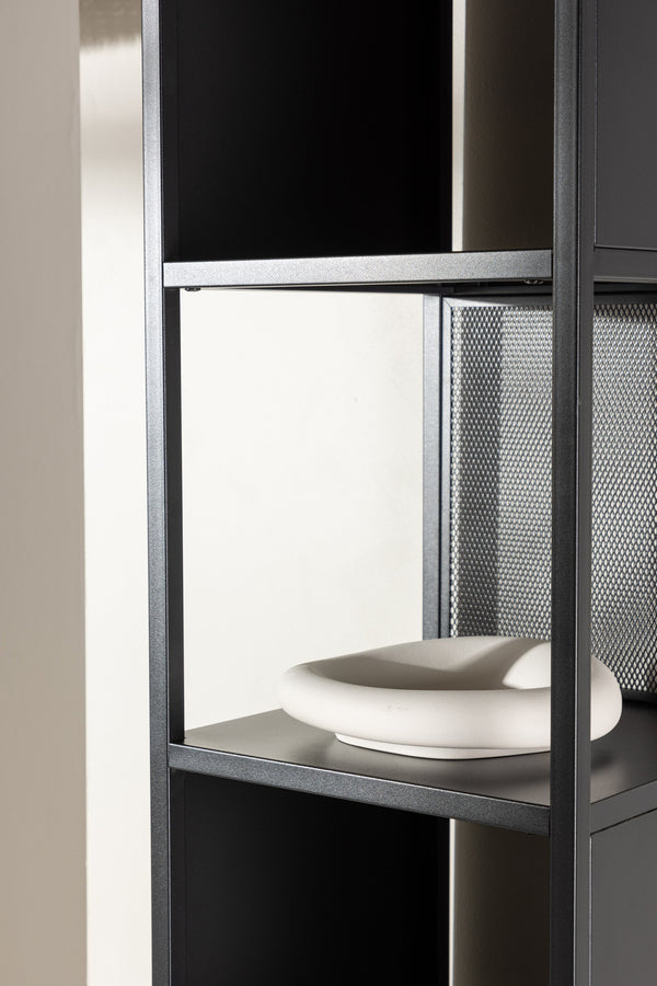 Regale BUENOS AIRES Stahl 185*40 cm-Schwarz
