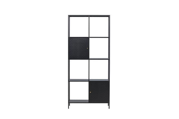 Hyllor PORTO SEGURO Stål 180*80 Svart