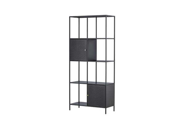 Hyllor PORTO SEGURO Stål 180*80 Svart
