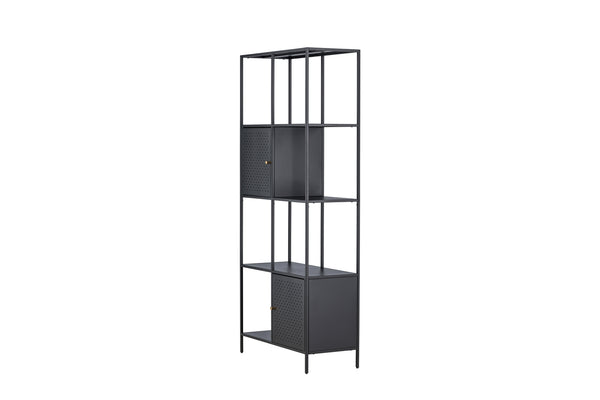 Hyllor PORTO SEGURO Stål 180*80 Svart