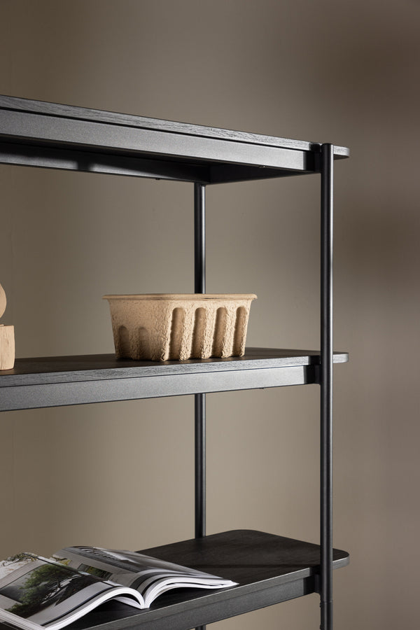Hyllor HEIM MDF 190x40-Svart