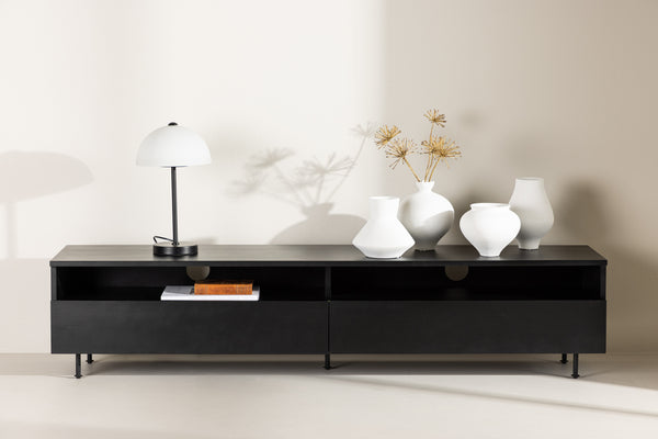 TV-Bänk NAVARRA MDF 40*180 Svart