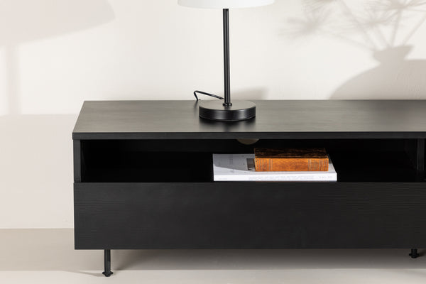 TV-Bänk NAVARRA MDF 40*180 Svart