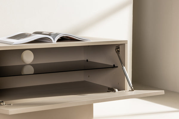 TV-Bank CUENCA MDF 45x160-Braun
