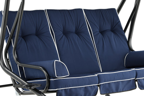 Dynset HANNA Polyester 165*120 Blå