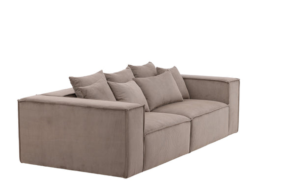 3-Sitzer-Sofa GILLHOLMEN Manchester Brown