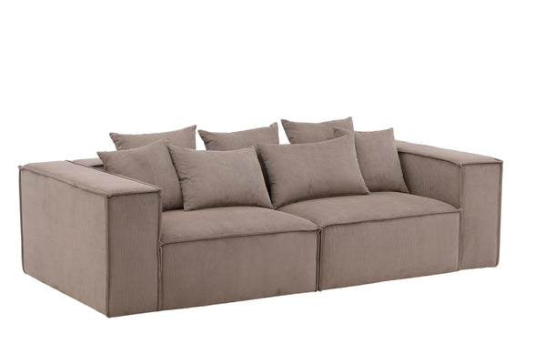 3-Sitzer-Sofa GILLHOLMEN Manchester Brown